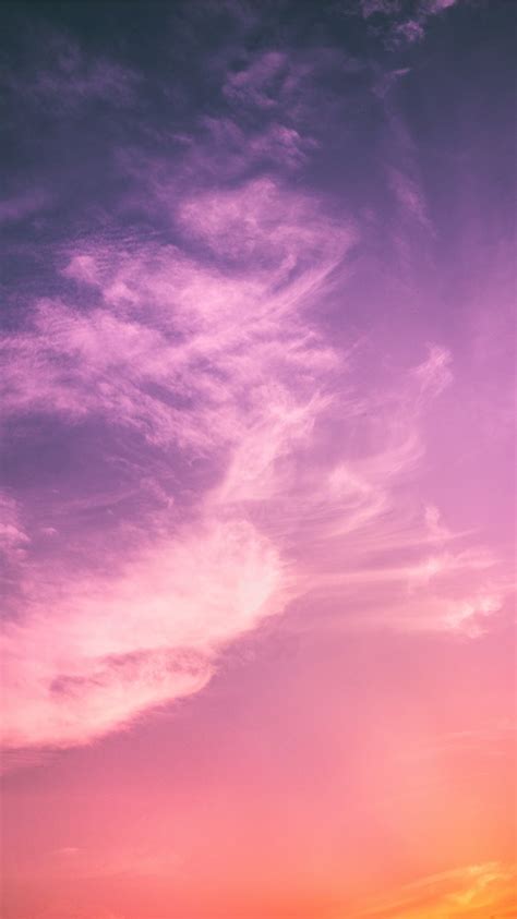 White Clouds Iphone 8 Wallpapers Free Download