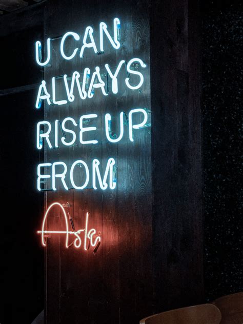 Let Your Quote Of Life Stay On Your Walls Through Customs Neon Signs