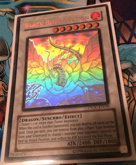 Yugioh Black Rose Dragon Csoc En039 Nuevo Ghost Rare 287900 En