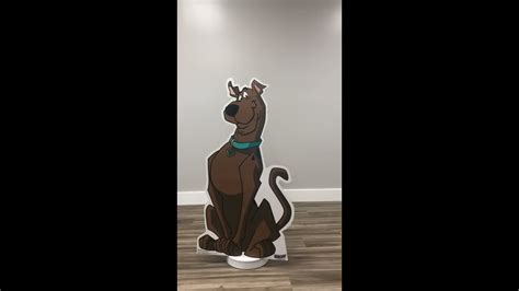 Scooby Doo Life Size Cardboard Cutout Youtube