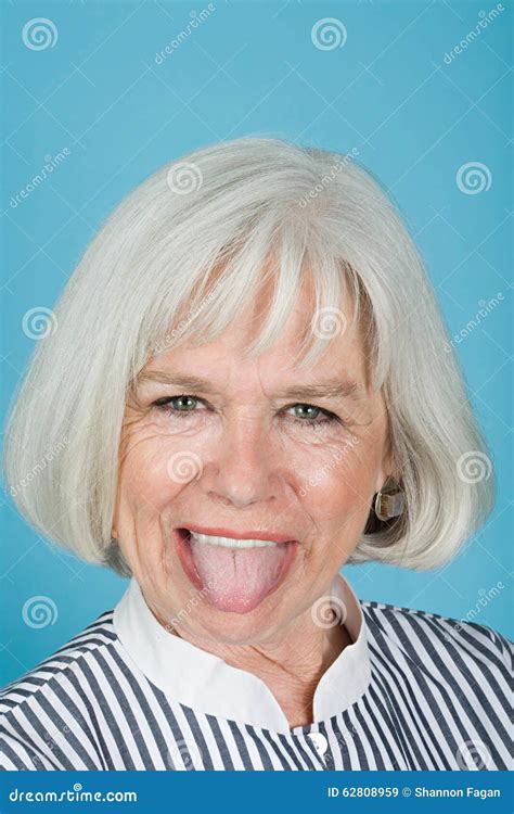 Woman Sticking Her Tongue Out Stock Photo Cartoondealer Com
