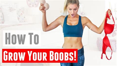 exercises to grow your boobs chest lift workout youtube