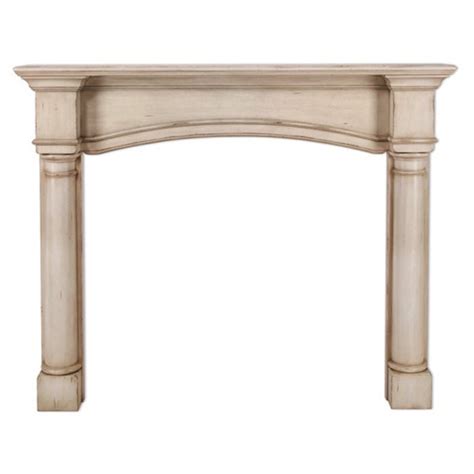 Pearl Mantels 159 48 80 The Princeton 48 Inch Fireplace Mantel Surround