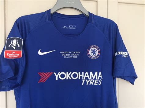 The 2018 fa cup final was an association football match between manchester united and chelsea on 19 may 2018 at wembley stadium in london, england. Details over Chelsea shirt 2018 FA CUP FINAL EDITION MATCH ...