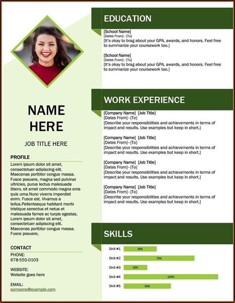 Fresher Resume Templates Free Download Sexiezpix Web Porn