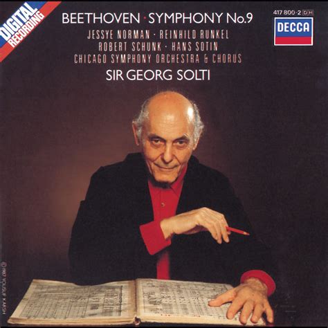 ‎beethoven Symphony No 9 Album By Chicago Symphony Orchestra And Sir Georg Solti Apple Music