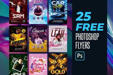 25 Free Psd Flyer Templates Download