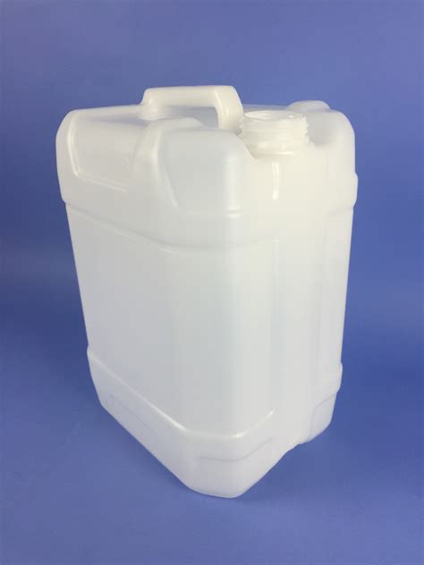 Natural Hdpe 20 Litre Jerrycan Stackable S200r Bristol Plastic