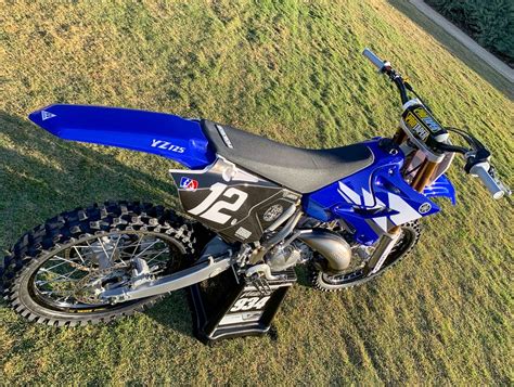 La Yamaha Yz 125 2003 De Dv Lebigusa Actualité Du Motocross