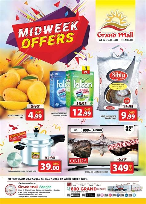 Grand Mall Best Midweek Offers In Sharjah