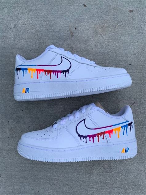 Choose from our collection of custom designs, or create your own! DRIP Custom Air Force 1 in 2020 (With images) | White nike ...