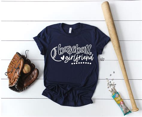 Baseball Girlfriend Shirt Baseball Shirts Baseball Tees Etsy