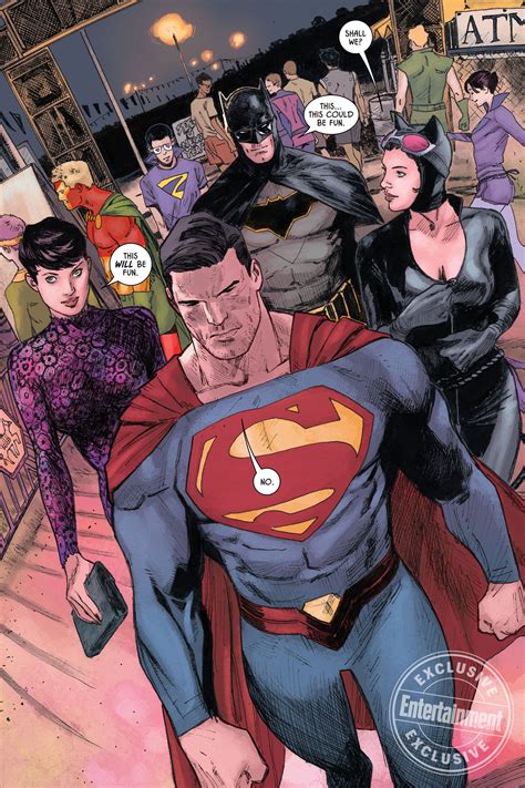 Batman And Superman Go On A Fun Double Date In Exclusive Batman 37