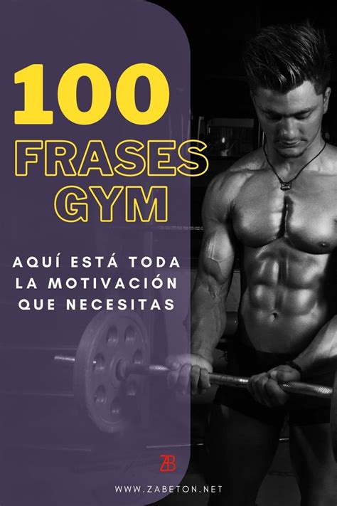100 Frases Gym Motivación