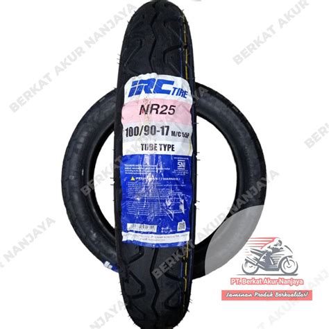 Jual IRC NR25 100 90 17 Ban Motor Bebek Non Tubeless TT Shopee