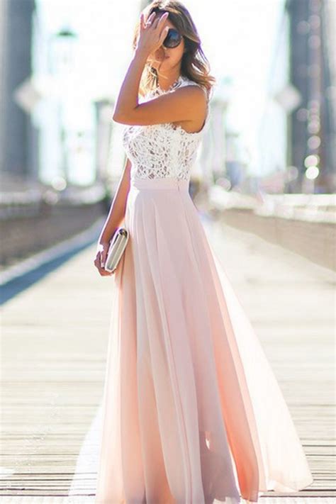 Hualong Elegant Long Chiffon Lace Bridesmaid Dresses Online Store For Women Sexy Dresses