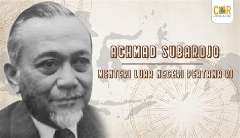 Biografi Achmad Soebardjo Lakaran