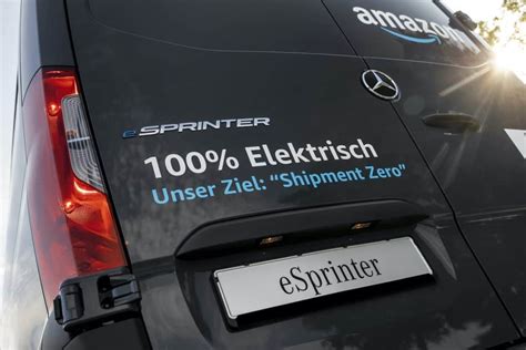 Amazon Bestellt E Transporter Mercedes Benz Vans Emobilit T
