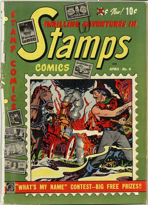 Stamps Comics 4 Youthful Magazines Comic Book Plus
