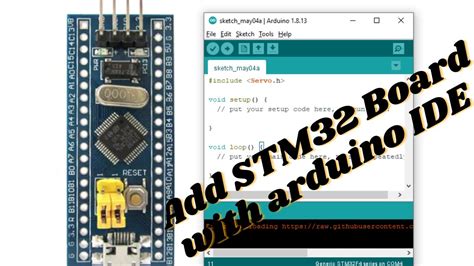 STM32 Arduino Tutorial How To Use The STM32F103C8T6 Board With The