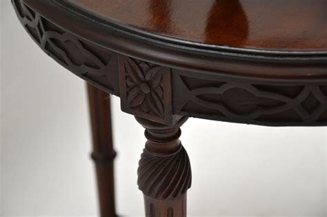 Antique Mahogany Two Tier Table Marylebone Antiques