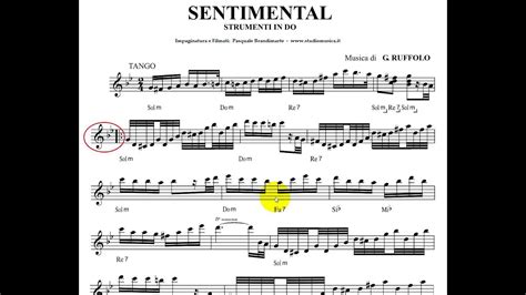 Entdecken sie abwechslungsreiche akkordeon noten. SENTIMENTAL -tango music by G.Ruffolo Accordion Accordeon ...