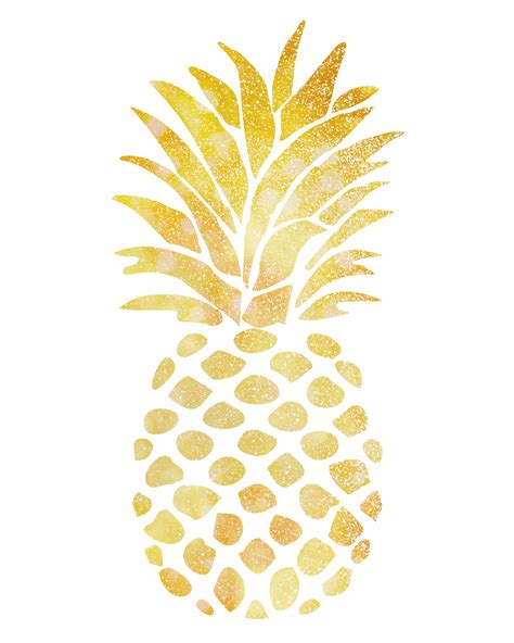 Rose Gold Pineapple Png Transparent The Resolution Of Png Image Is