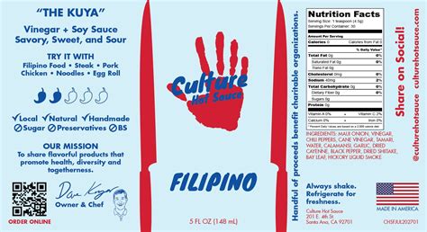 Filipino Hot Sauce Culture Hot Sauce