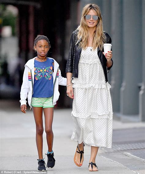 Heidi klum is showing her kids around berlin. Heidi Klum is youthful in mirrored sunglasses out in NYC ...