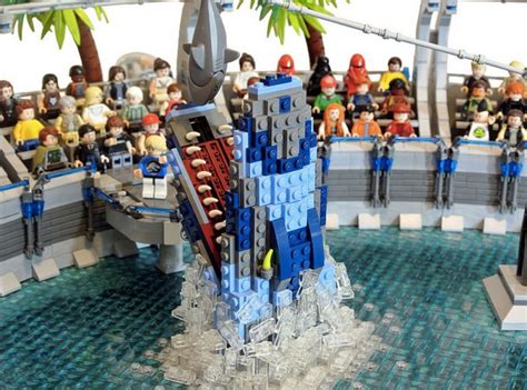 This Jurassic Park Lego Diorama Combines All Four Movies Into One Massive Display Lego