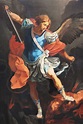 St Michael Slaying The Devil Painting at PaintingValley.com | Explore ...