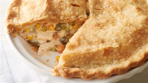 A comfort food classic that only takes 15 mins to prep. Classic Chicken Pot Pie Recipe - Pillsbury.com