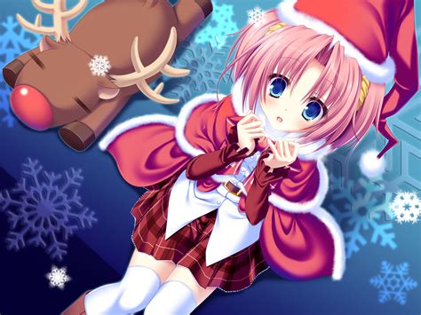 Anime Christmas Wallpapers Wallpapersafari