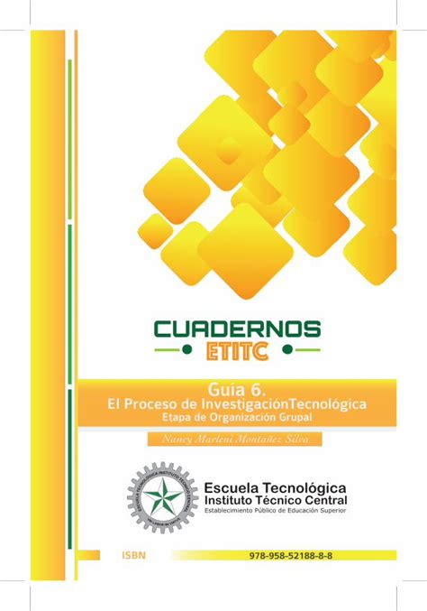 PDF CUADERNOS ETITC Repositorio Itc Edu Co 6 Pdf6 El Proceso De