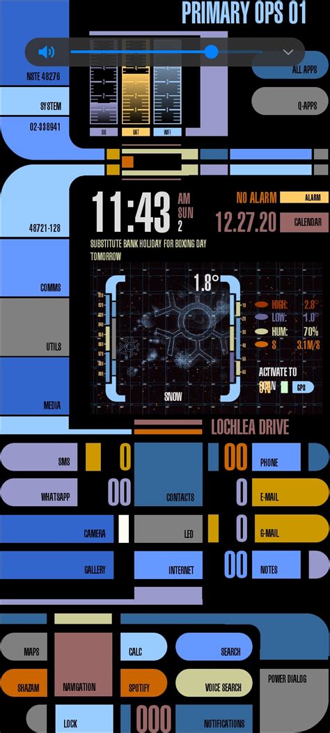 Just Curious Does Anyone Else Use The Lcars Theme On Their Phones Its