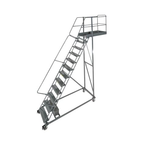 Ballymore Cl 14 14 14 Step Heavy Duty Steel Rolling Cantilever Ladder