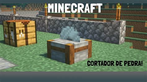 Cortador De Pedra Minecraft Minecraft2 YouTube