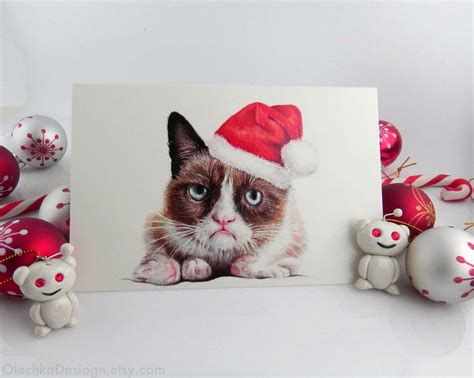 46 Grumpy Cat Christmas Wallpapers Wallpapersafari