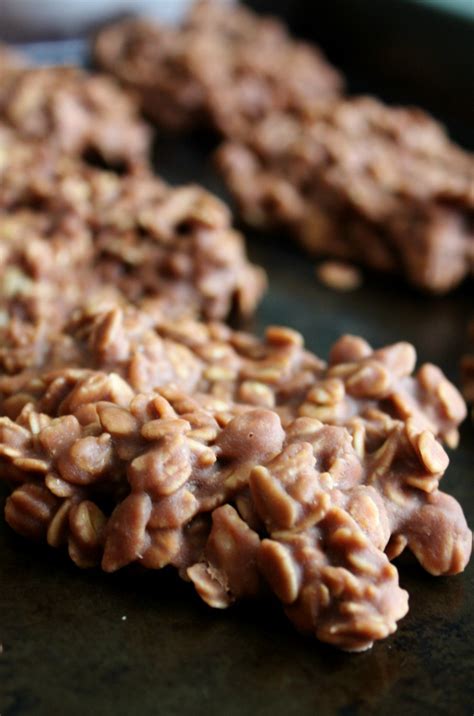 Measure out the chocolate chips,and stir in using a rubber spatula. Chocolate Oatmeal No Bake Cookies - Daily Appetite