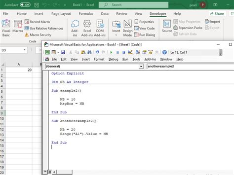 How To Use An Excel Vba Global Variable 500 Rockets Marketing