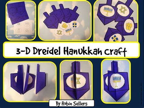 Hanukkah Craft Hanukkah Crafts Dreidel Craft Hanukkah Art