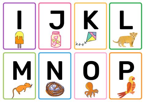 Alphabet Printable Flashcards