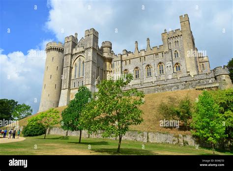 Arundel Castle Arundel West Sussex England United Kingdom Stock