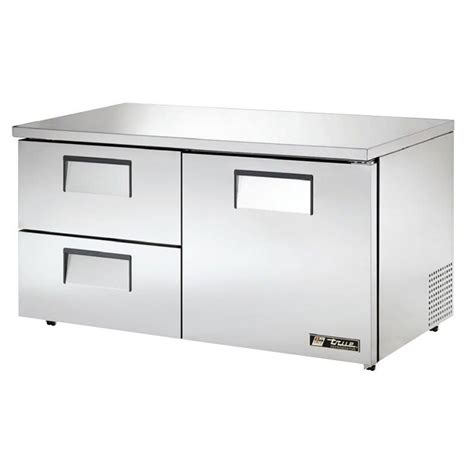 True Tuc 60d 2 Lp Hc 60 W Undercounter Refrigerator W 2 Sections