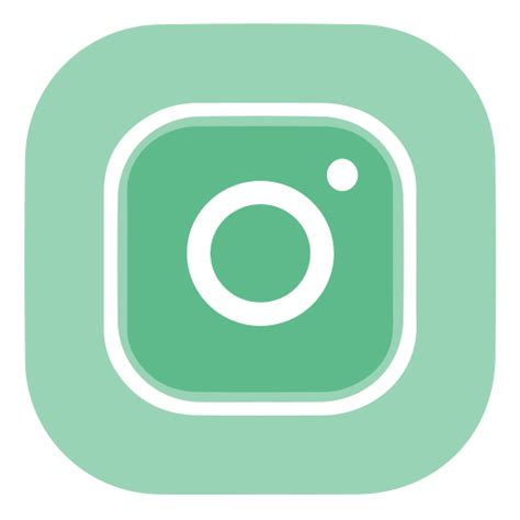 Instagram Ig Logo Mint Icon In Social Media Logos Mint