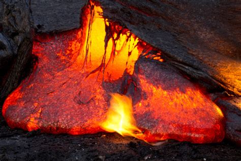 Lava Emerging Stock Photo - Download Image Now - iStock