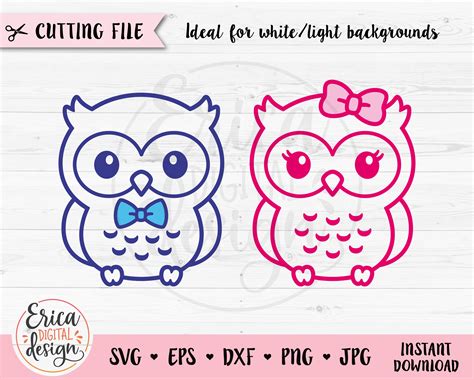 Materials Embellishments Cute Baby Owl Svg Night Owl Svg Owl Clipart