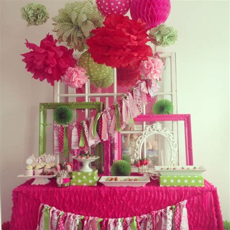 Hot Pink And Lime Green Outstanding Combo Birthday Parties