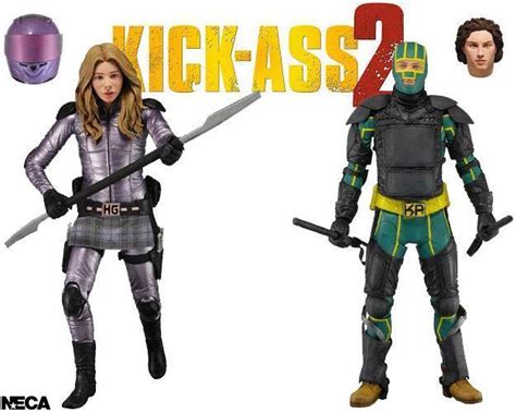 Action Figures Kick Ass 2 Neca Série 2 Com Hit Girl E Kick Ass Blog