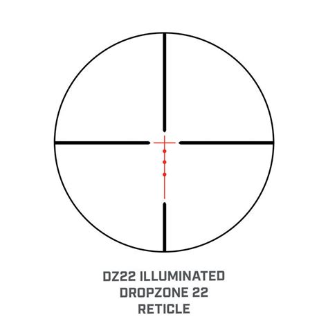 Bushnell Rimfire Scope 3 9x40mm Drop Zone 22 Cal Reticle 1 Main Tube